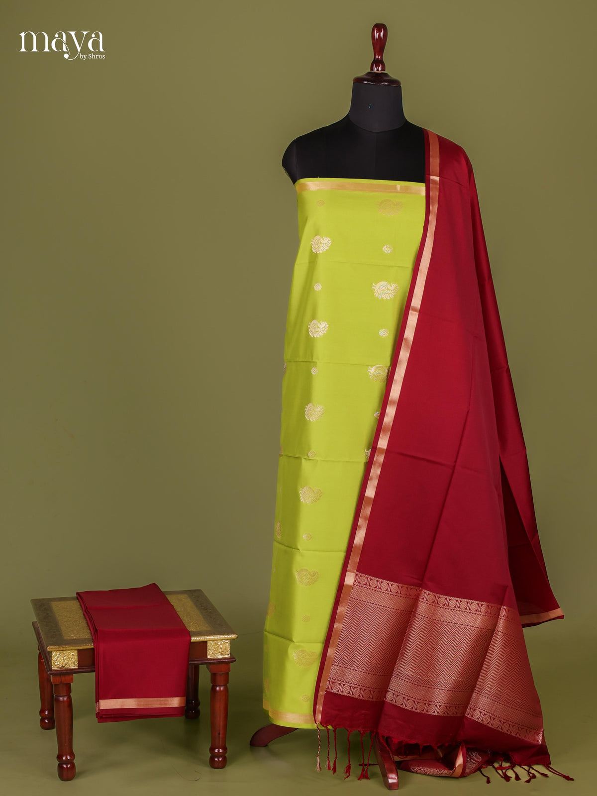 semi softsilk salwar - MEJ10077