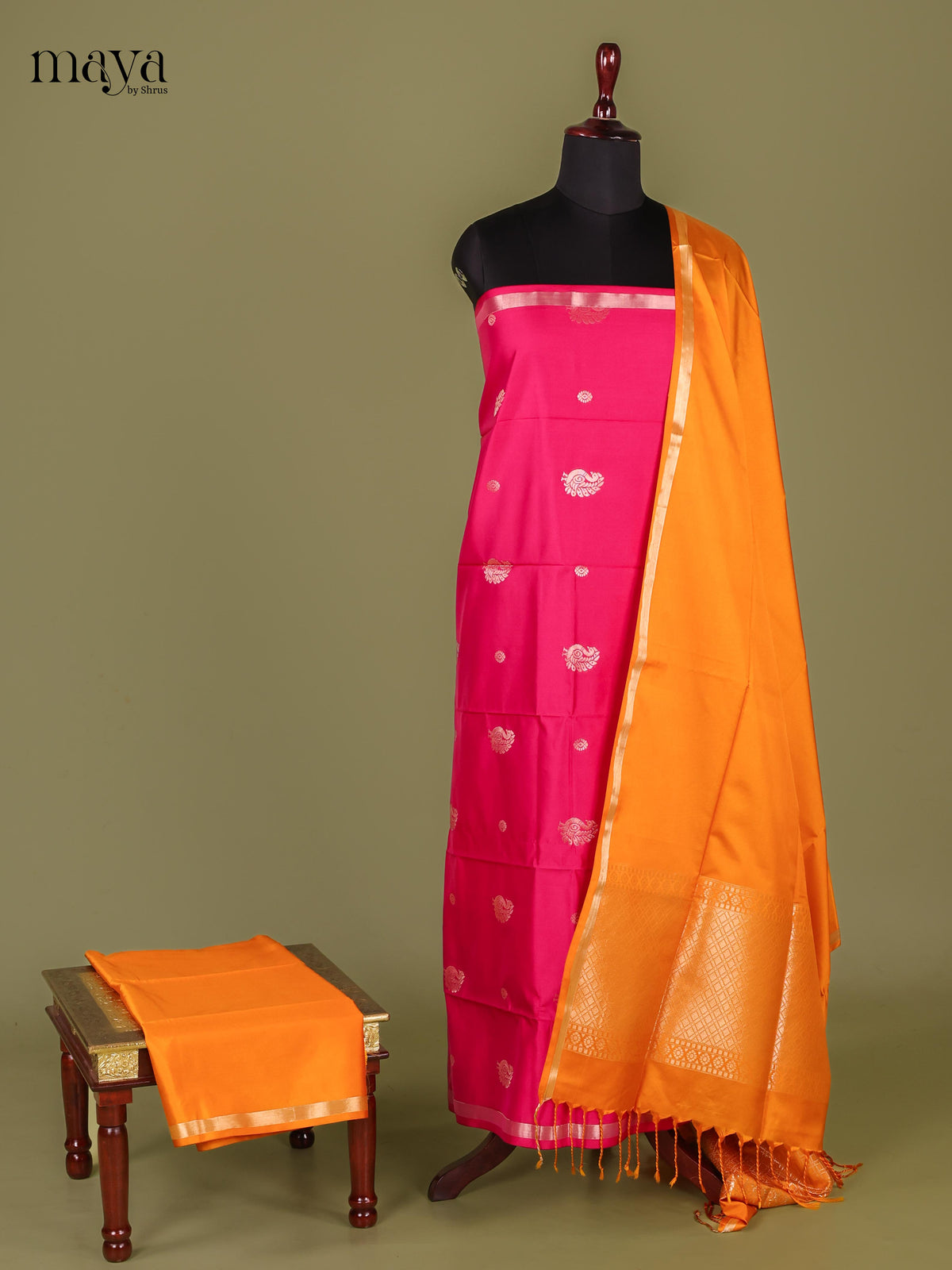 semi softsilk salwar - MEJ10085