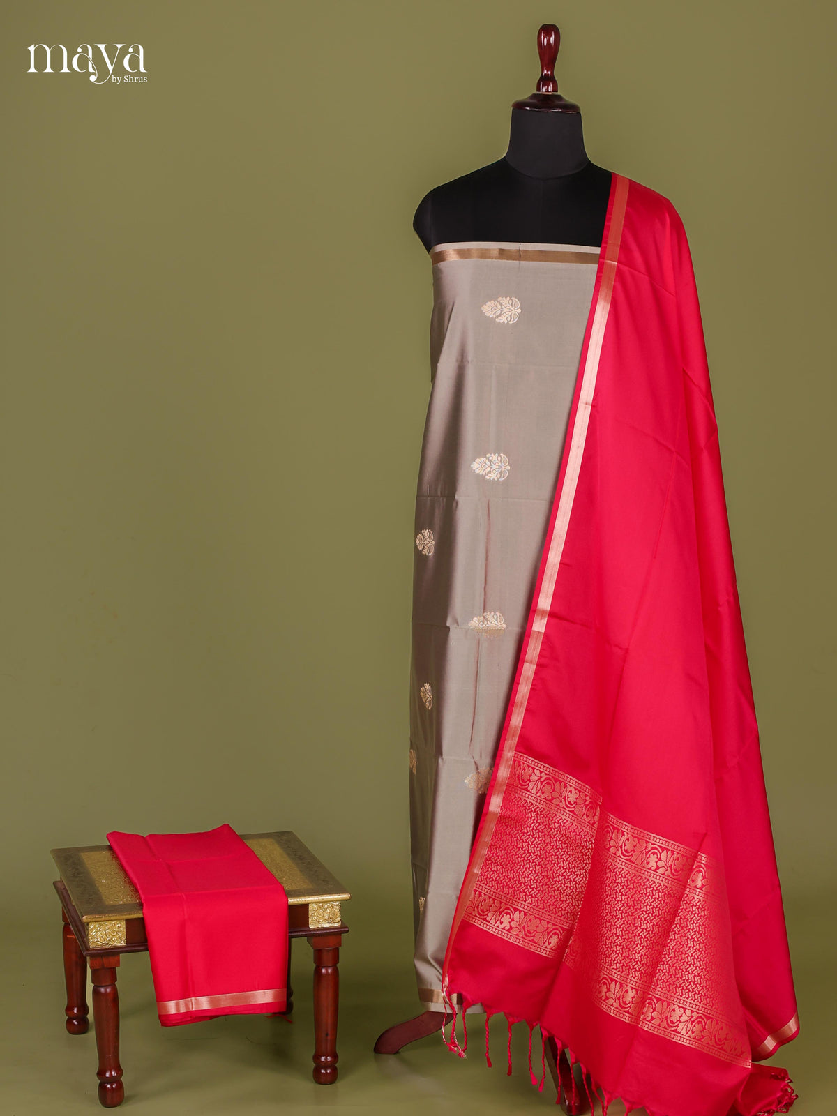 semi softsilk salwar - MEJ10090