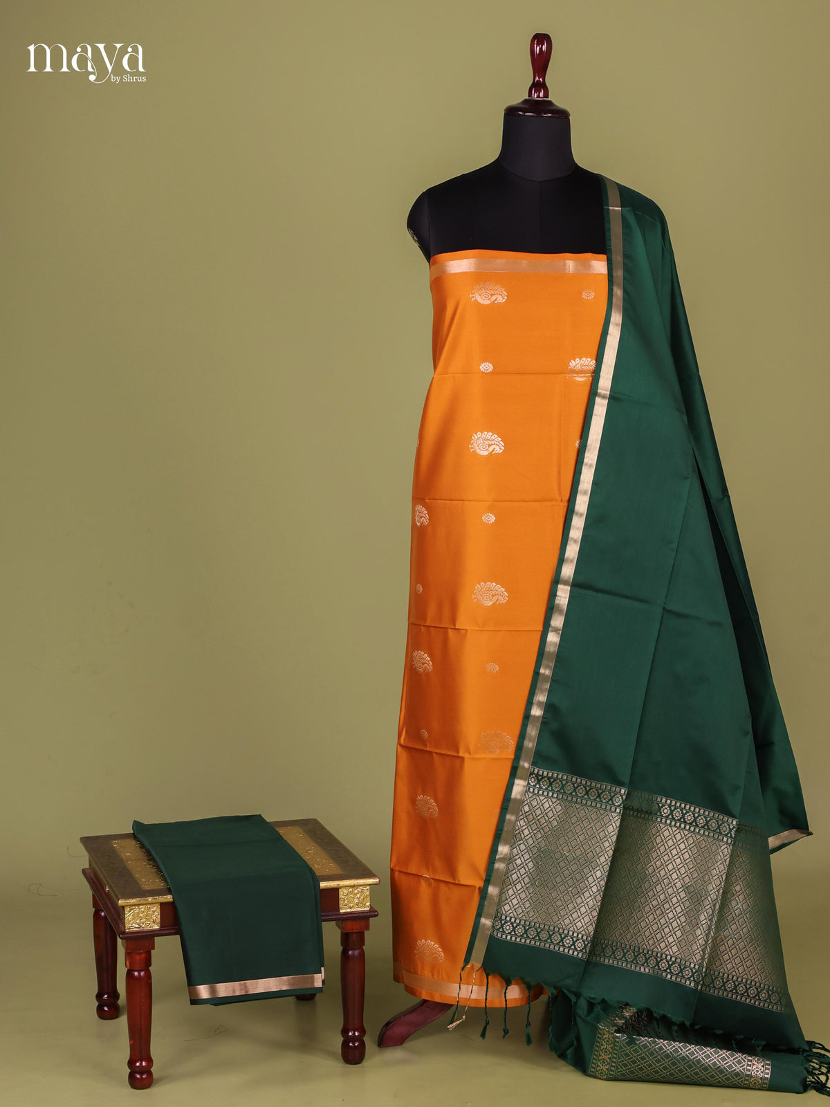 semi softsilk salwar - MEJ10093