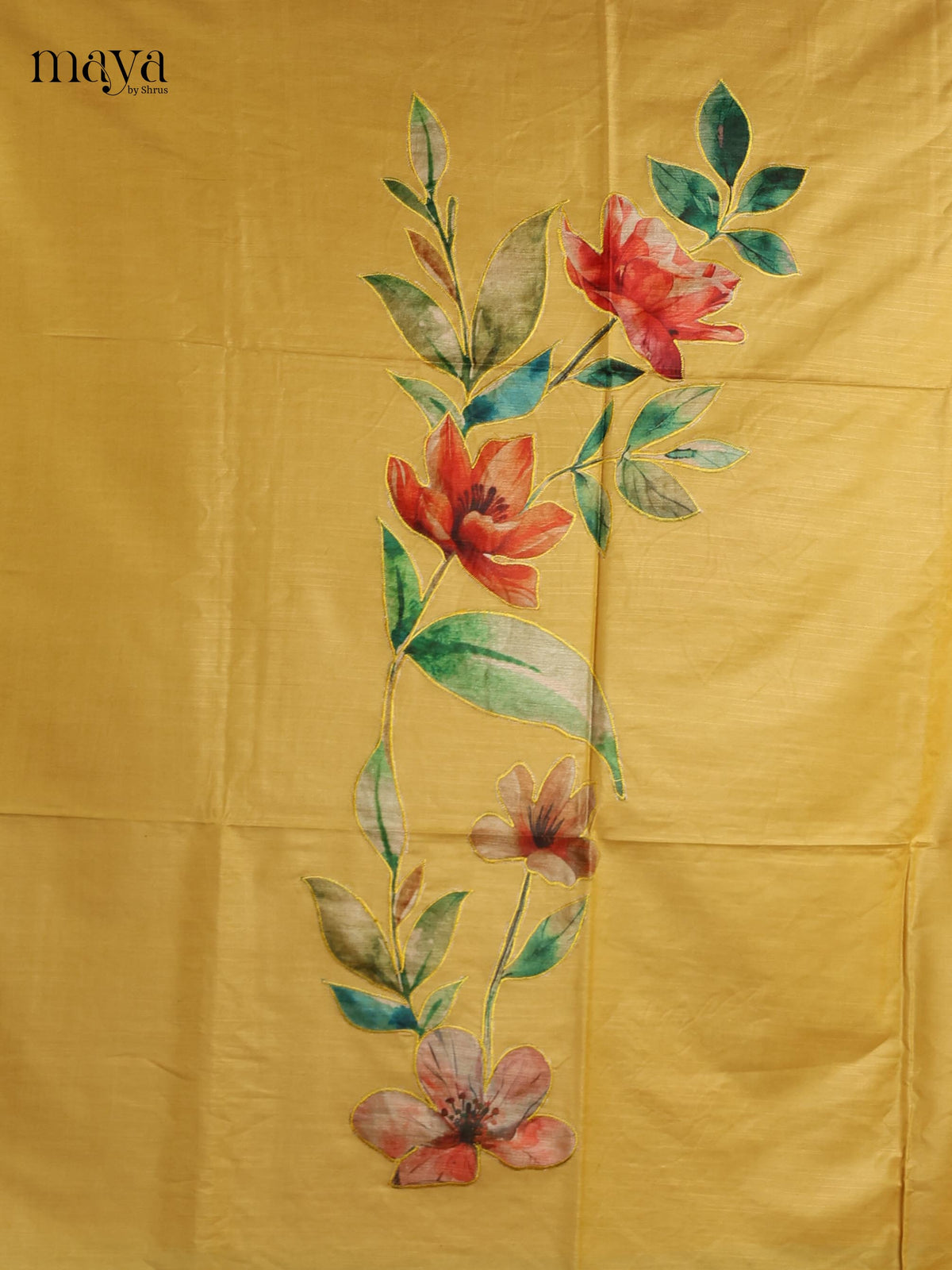 Applique Unstitch Salwar - MEJ12032
