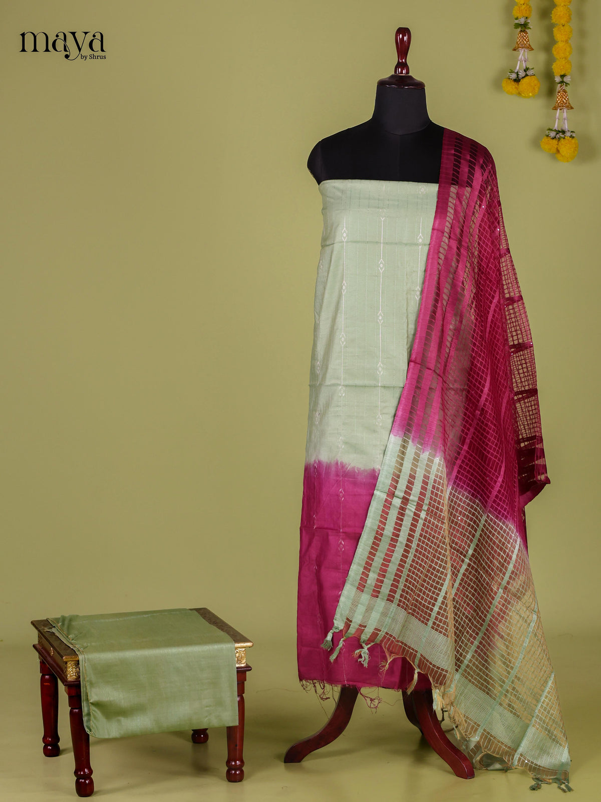 Semi Tussar Salwar - MEJ12098