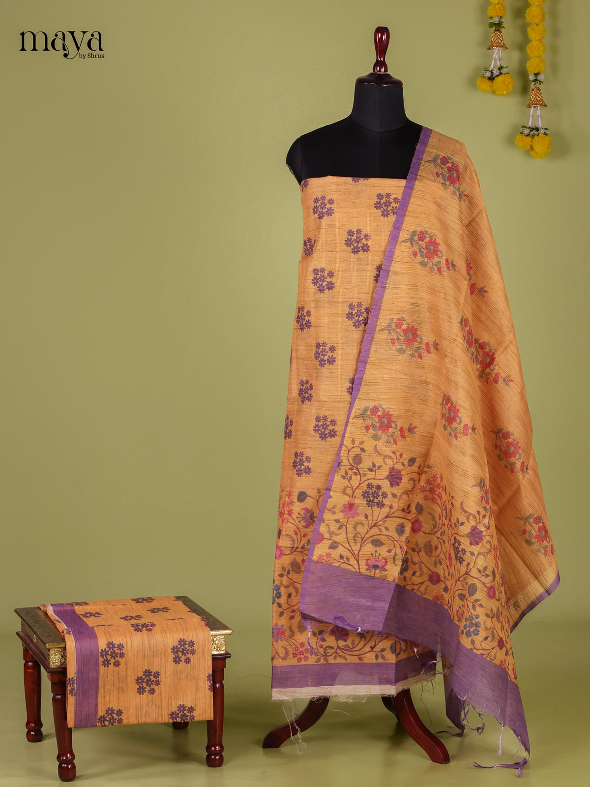 Semi Tussar Salwar - MEJ12128