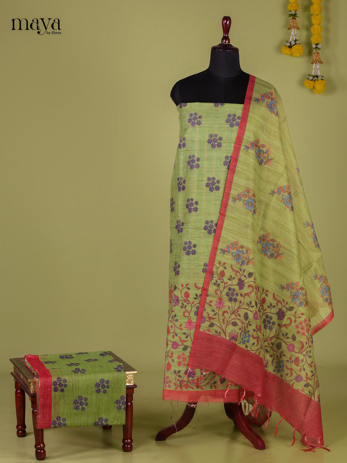 Semi Tussar Salwar - MEJ12144