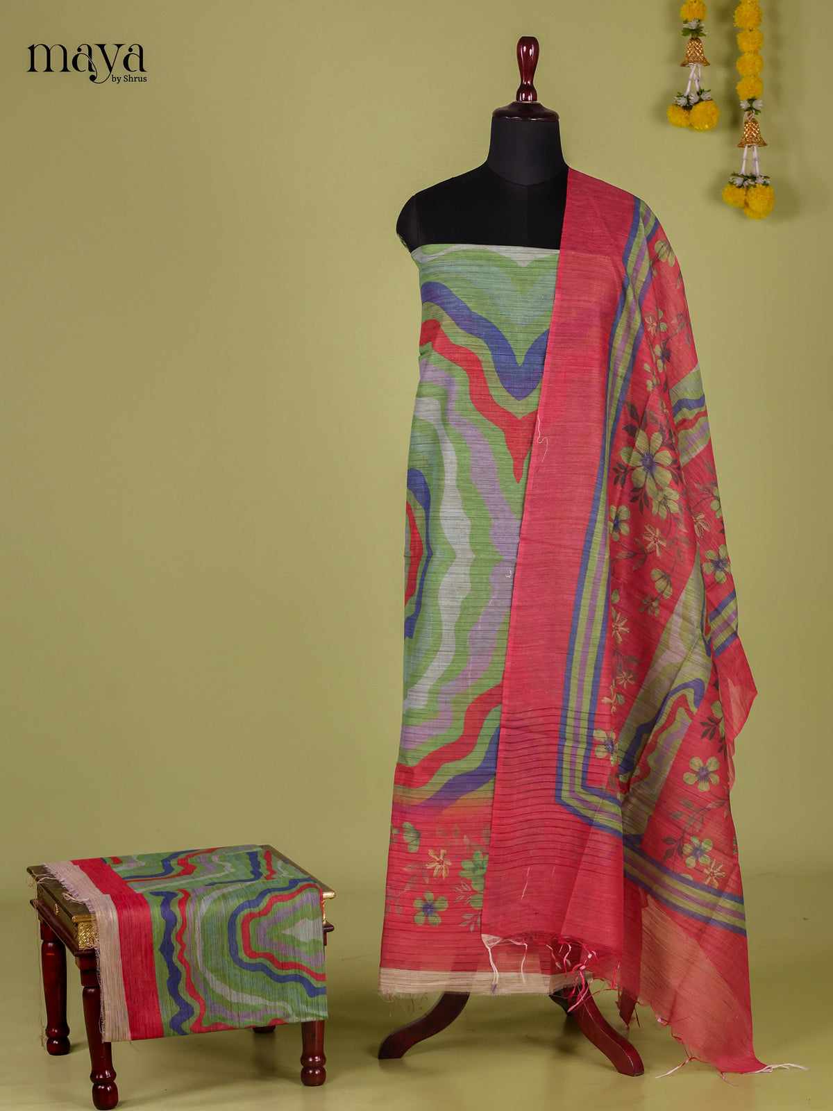 Semi Tussar Salwar - MEJ12148