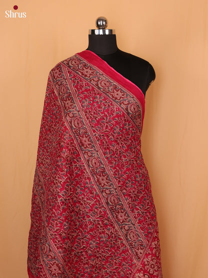 Pink Synthetic Cotton Dupatta - Shop on Shrus.com