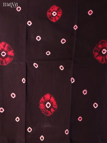 Jamun & Red - Shibori Salwar