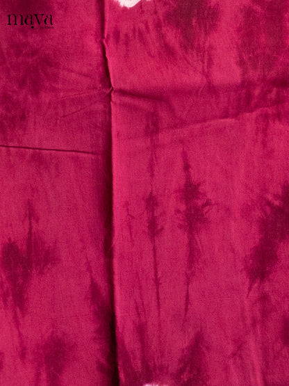 Purple & Cream - Shibori Salwar