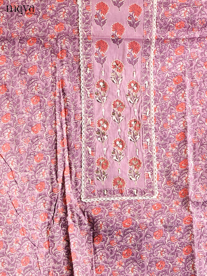 Lilac - Cotton salwar