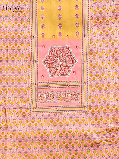 Yellow  & Pink - MDD21017 - Cotton salwar