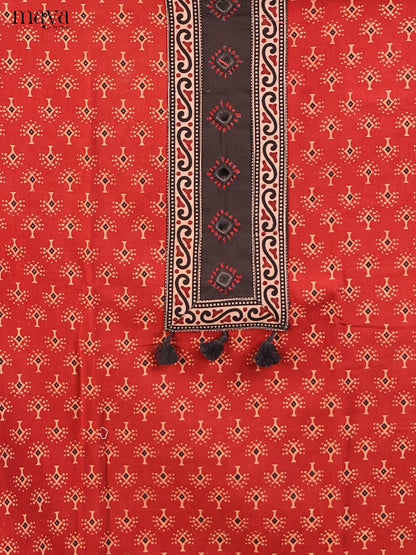Red & Black - Ajrakh Salwar