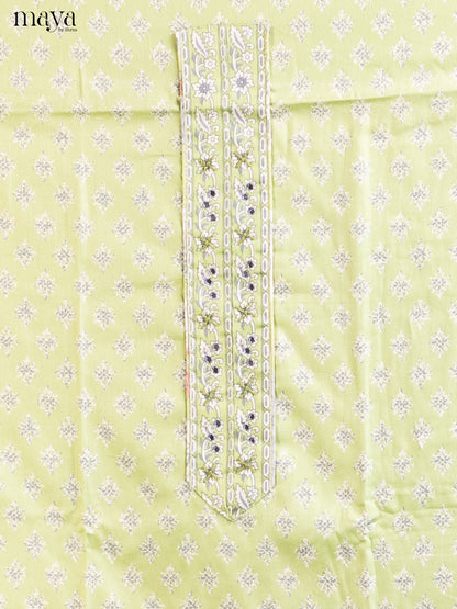 Lite green- Cotton salwar