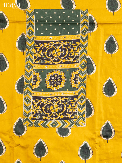 Mustard & Green- Cotton salwar