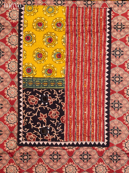 Red- Cotton salwar