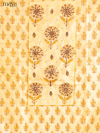 Yellow - Cotton salwar