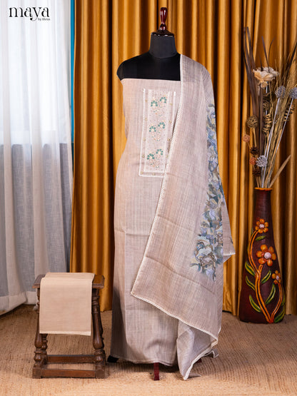 Dusty  Brown - Cotton salwar