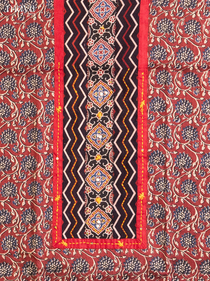 Maroon- Cotton salwar