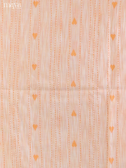 White & Mustard - Cotton salwar