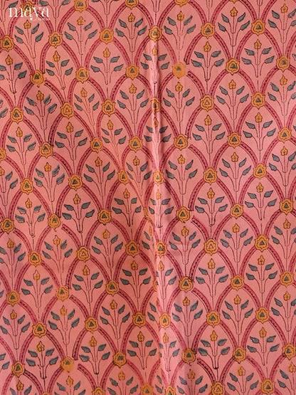 Peachish Pink- Cotton salwar