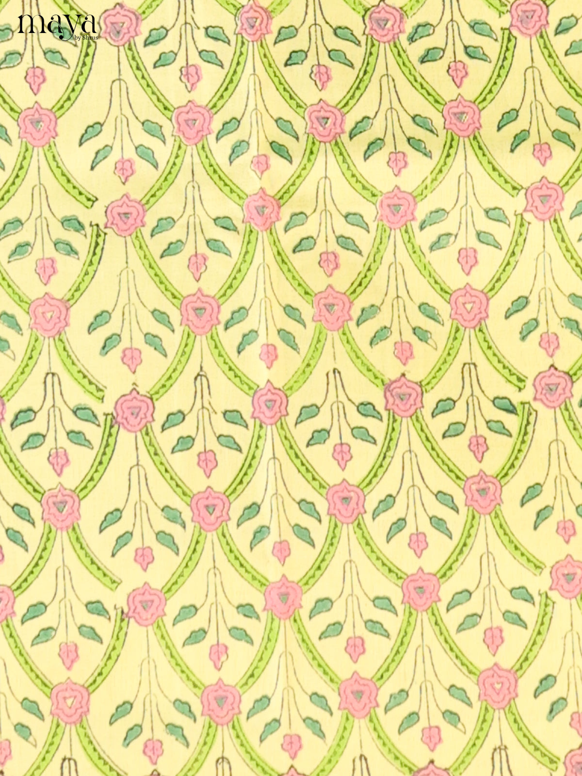 Yellow & Green- Cotton salwar