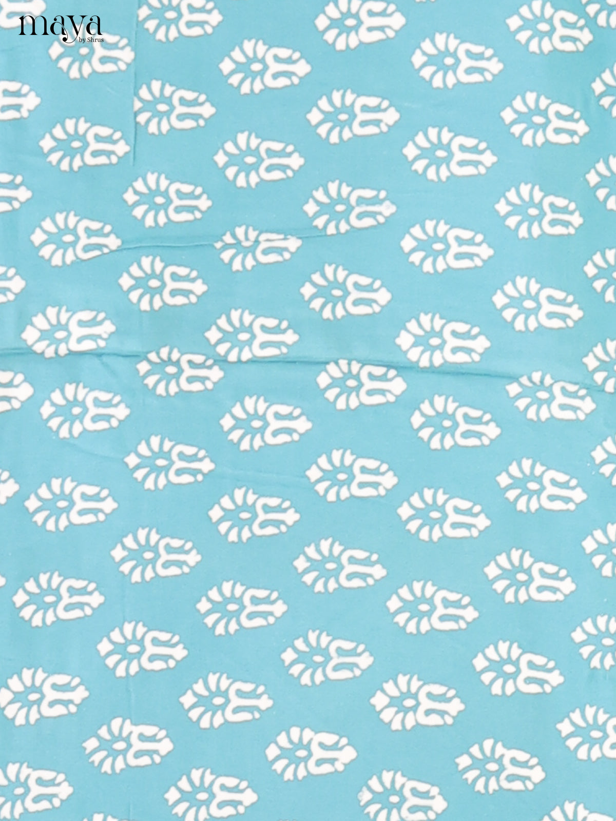 Sky blue - Cotton salwar