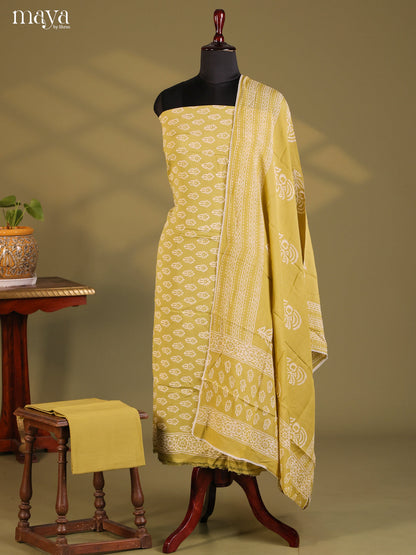 Lite Green - Cotton salwar