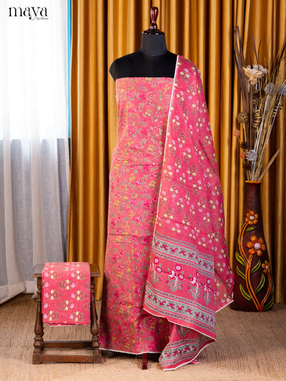 Pink- Cotton salwar