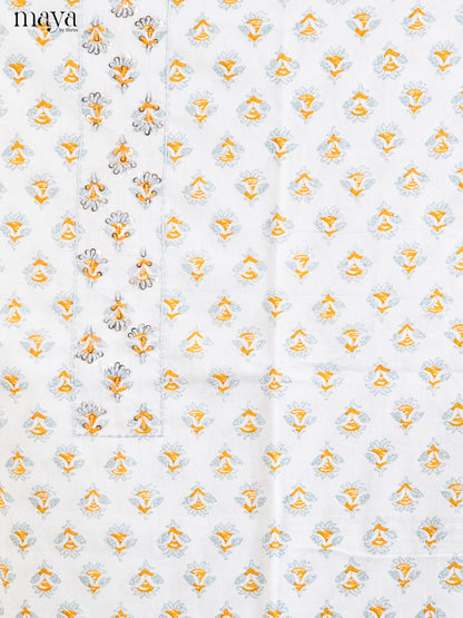 White - Cotton salwar