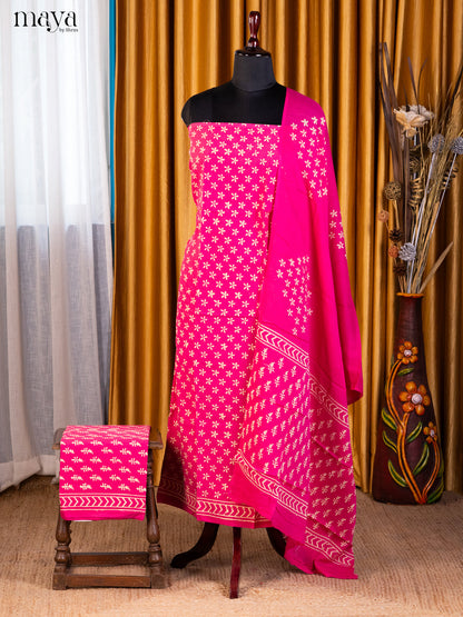 Pink- Cotton salwar