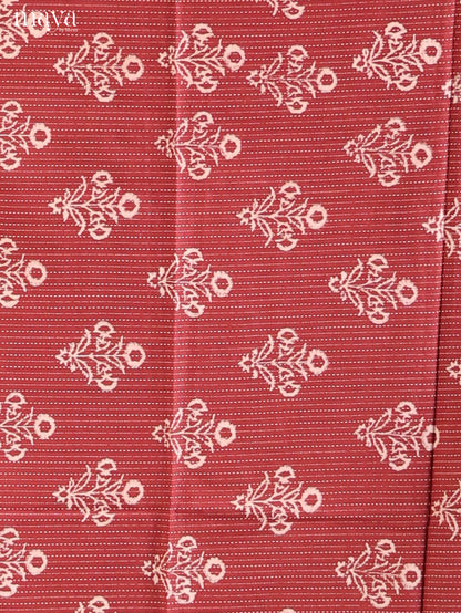 Brown & Blue - Cotton salwar