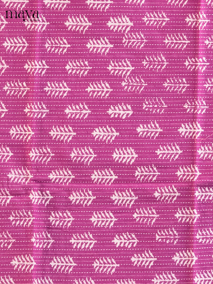 Majenta - Cotton salwar