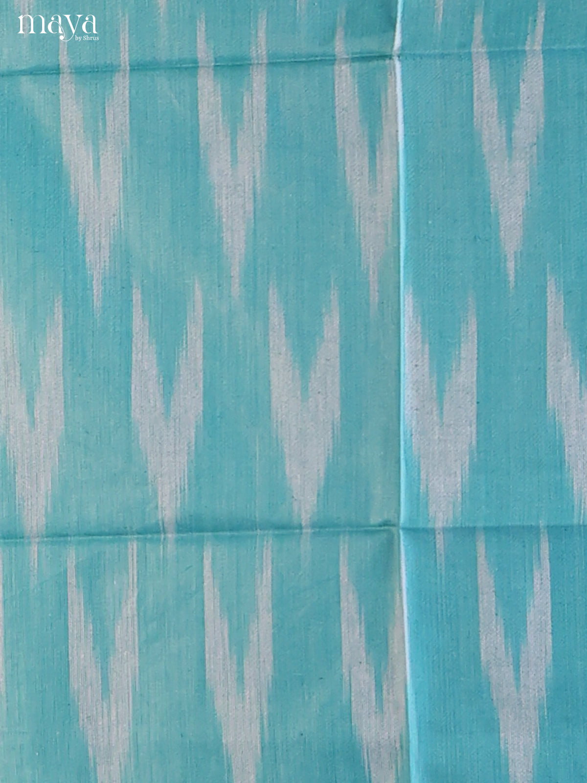 Blue & Ice  Blue- Ikkat Salwar Unstitch