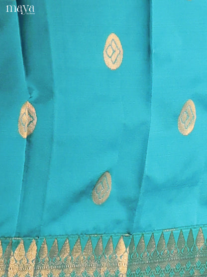 MDH05031-semi softsilk salwar Unstitch
