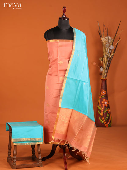 MDH05109-semi softsilk salwar Unstitch