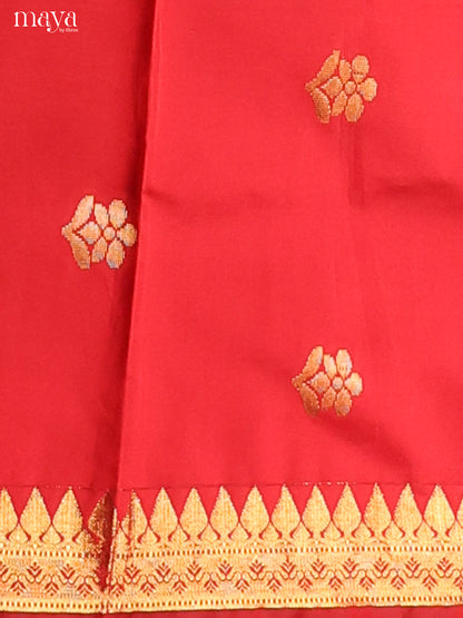 MDH05116-semi softsilk salwar Unstitch