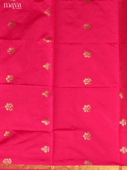 Pink  -semi softsilk salwar Unstitch