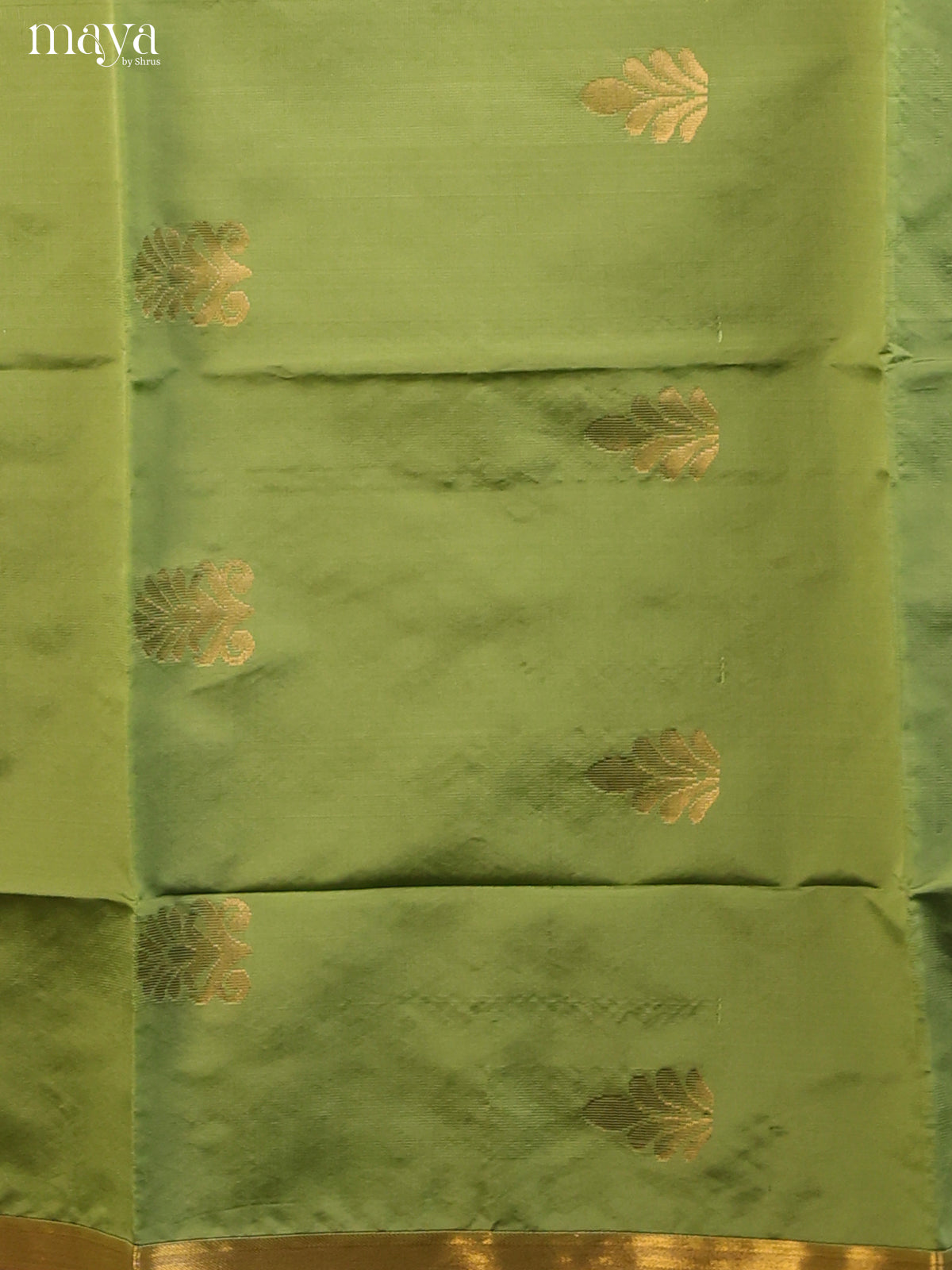 Green & Blue-semi softsilk salwar Unstitch