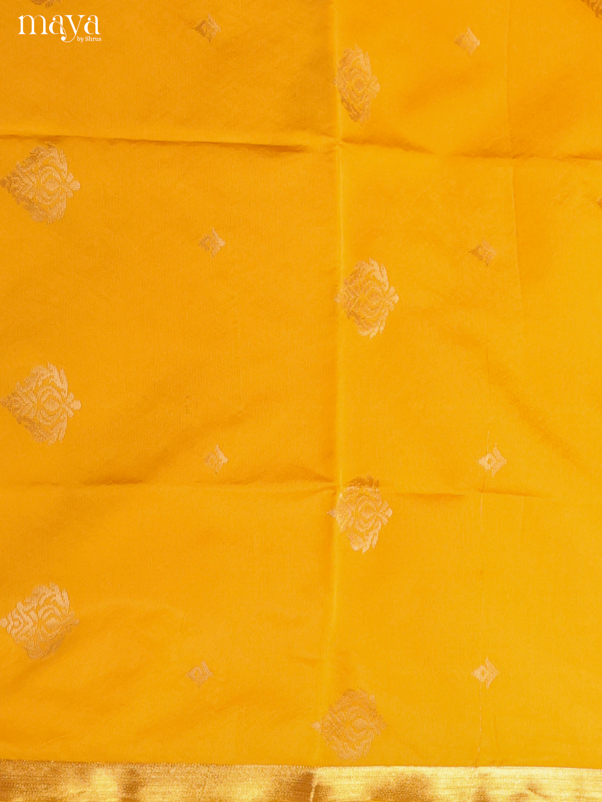 Yellow & Blue-semi softsilk salwar Unstitch