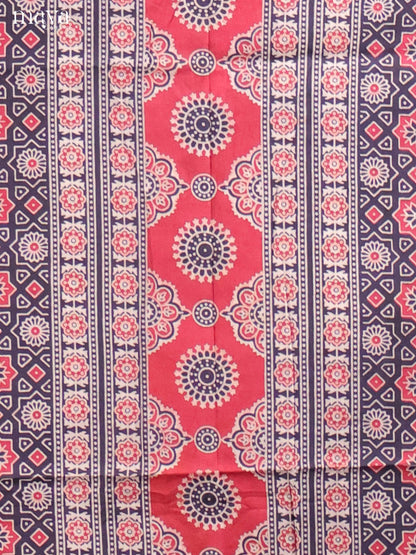 Black & Cream -Ajrakh Salwar Unstitch