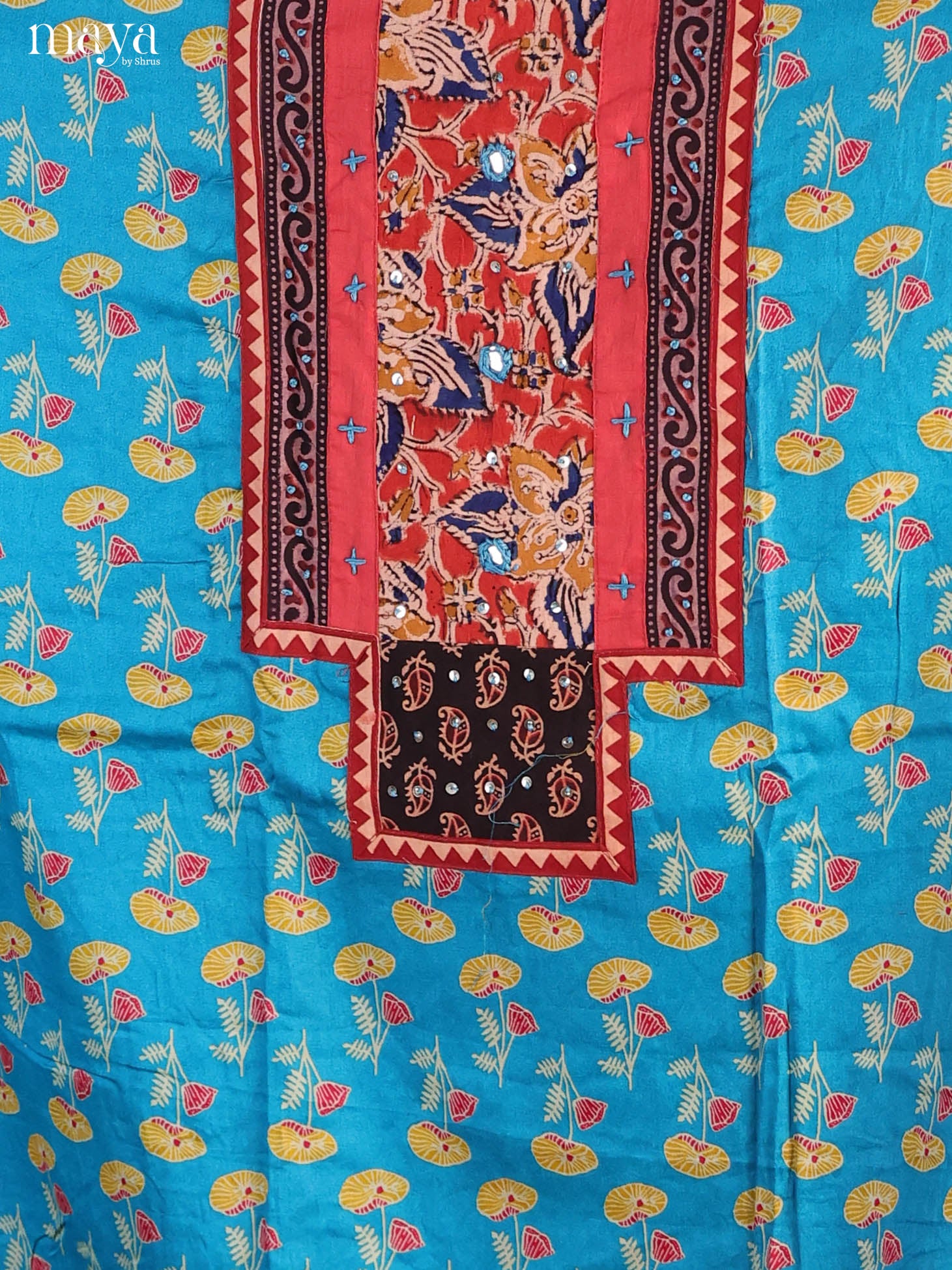 MDI22023-Ajrakh Salwar Unstitch