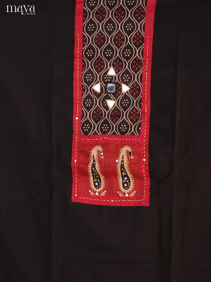 MDJ03019-Ajrakh Salwar Unstitch