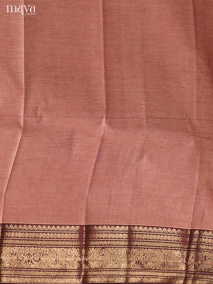 MDJ06093-chettinad top & dupatta combo