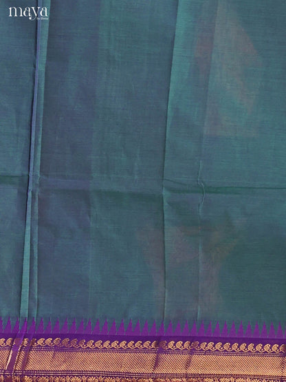 MDJ06107-chettinad top & dupatta combo