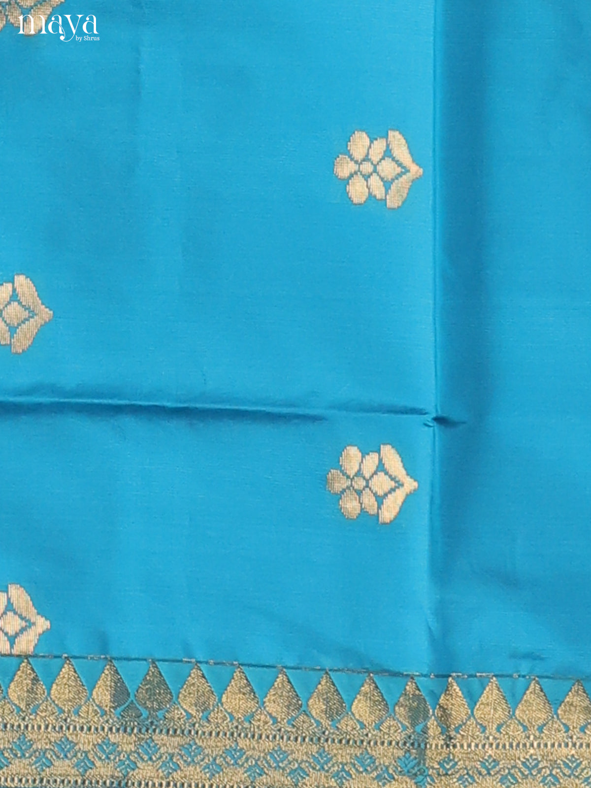 Comfy Blue Semi Soft Silk Salwar Suit With Violet Dupatta & Zari Border