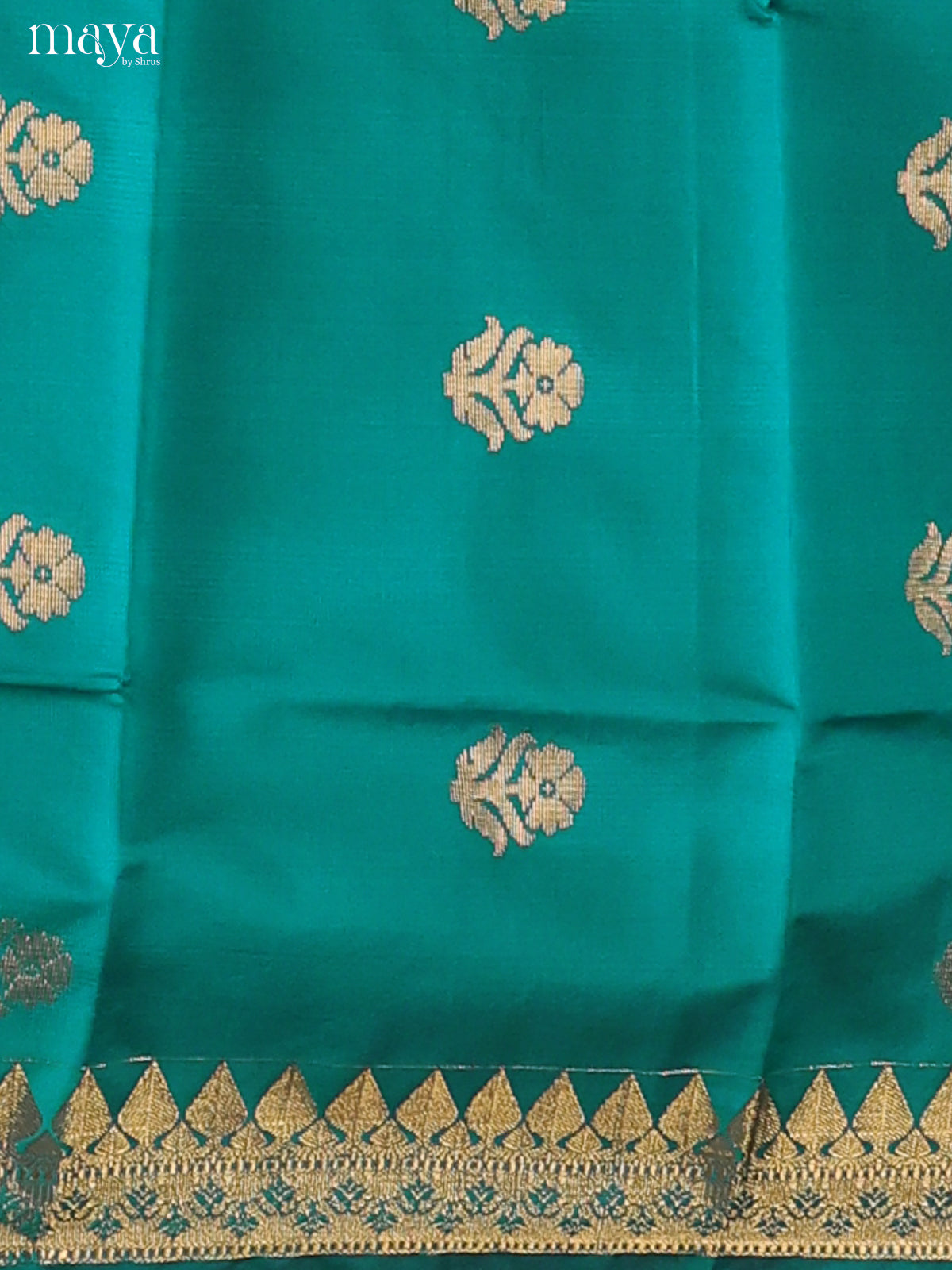Chic Teal Green Semi Soft Silk Salwar Suit With Wine Dupatta & Zari Border