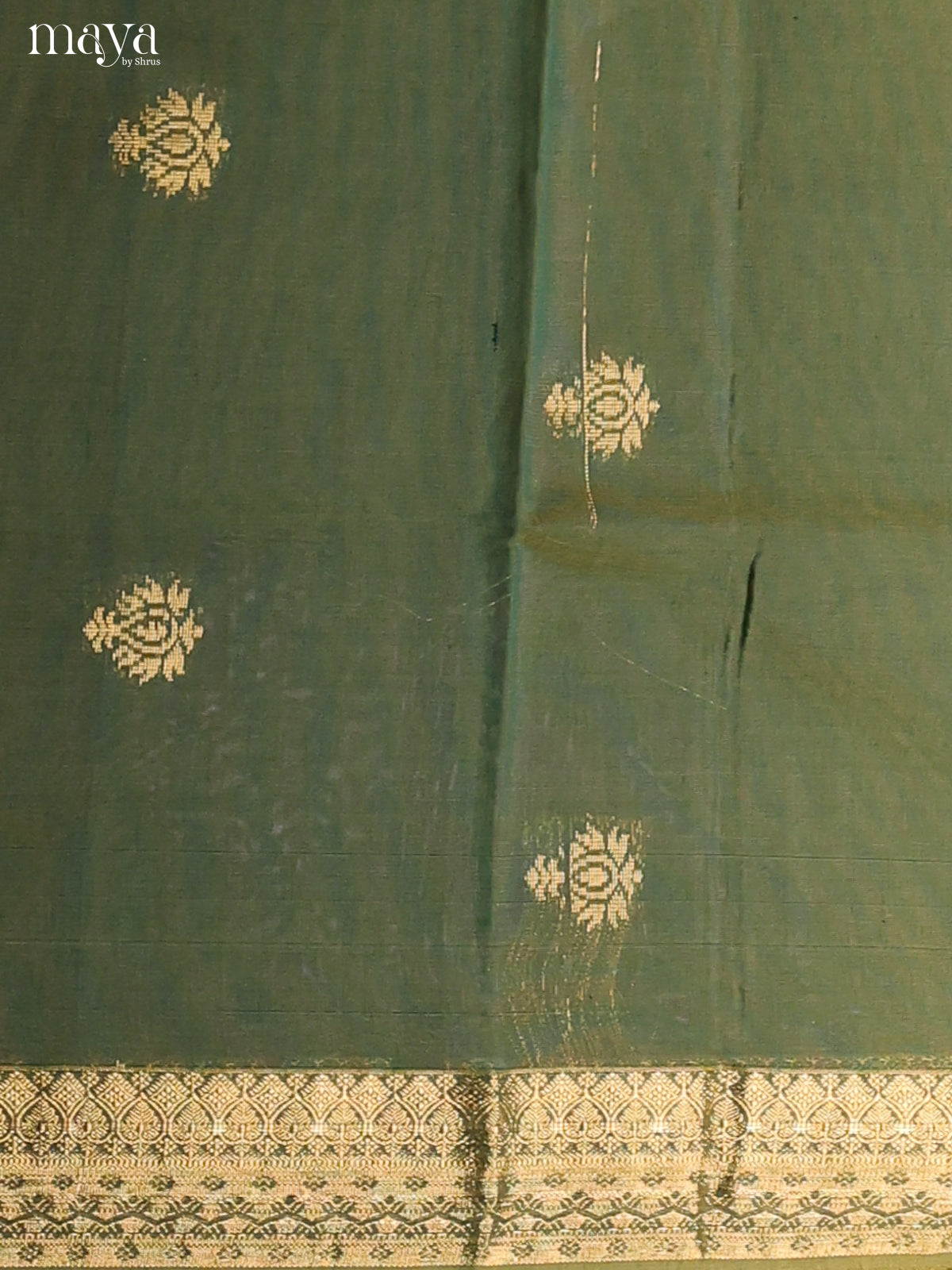 green & Mambazha Yellow-Semi silkcotton salwar unstitch