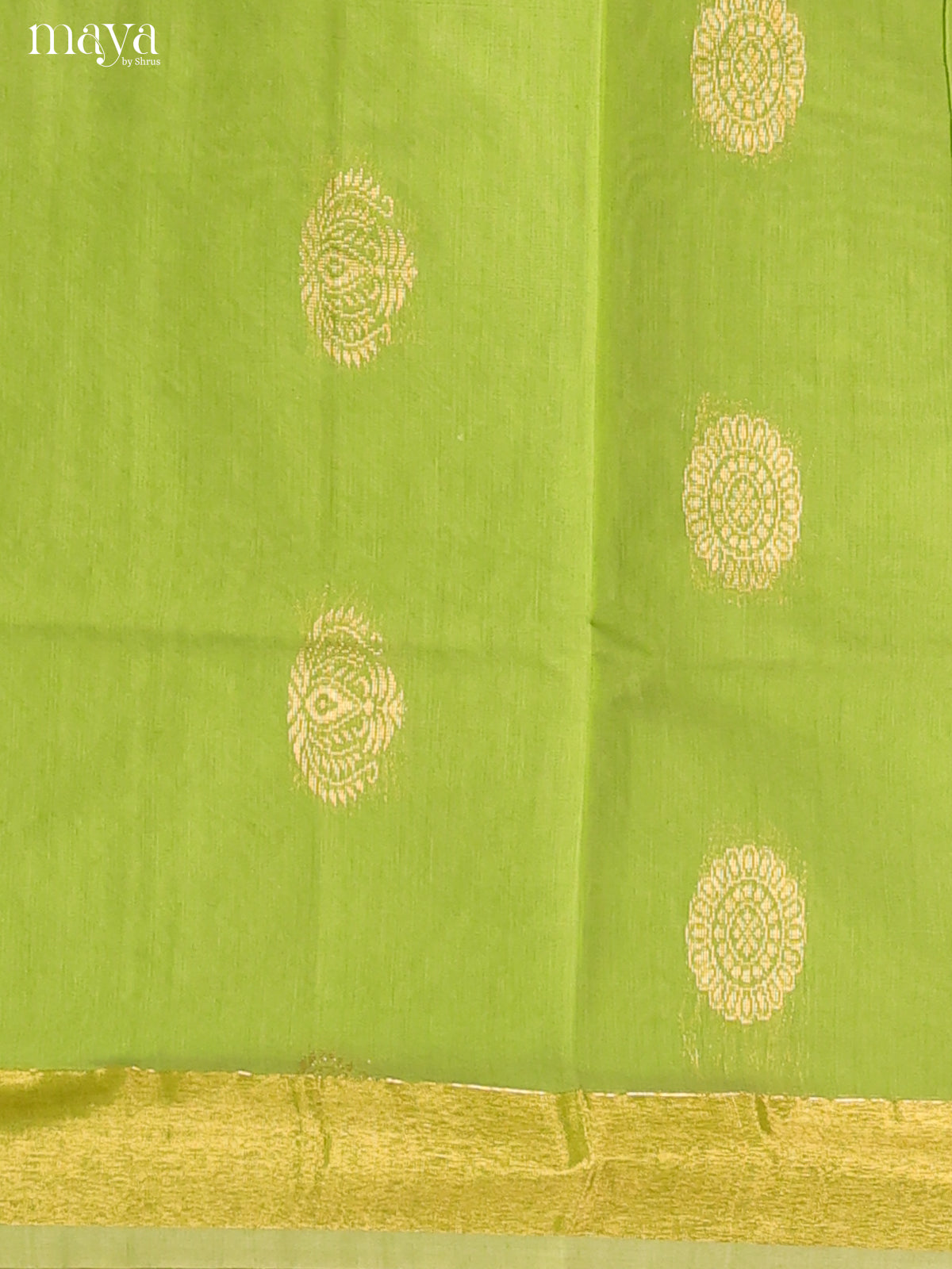 Light Green & Onion pink-Semi silkcotton salwar unstitch