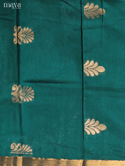 MDK19296-Semi silkcotton salwar unstitch