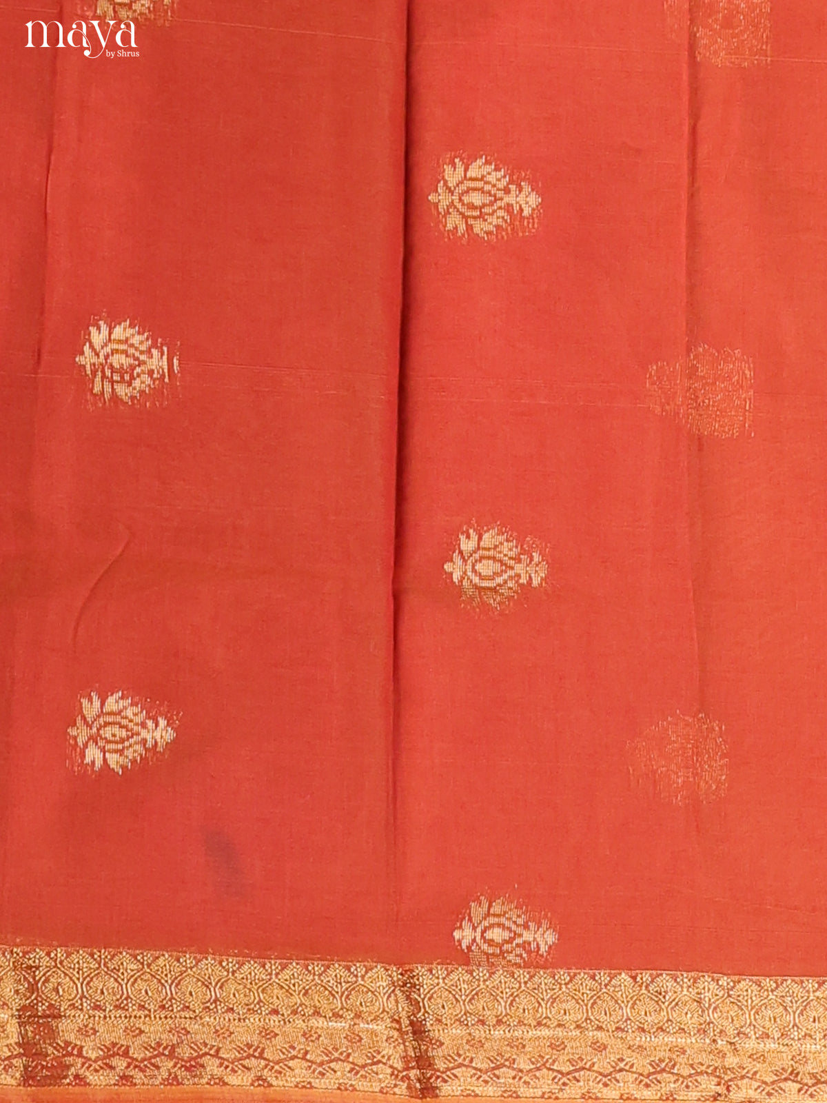 Brick & Mustardy Green-Semi silkcotton salwar unstitch