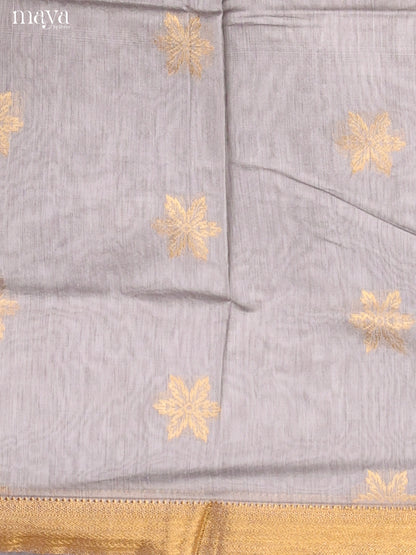 MDK19412-Semi silkcotton salwar unstitch